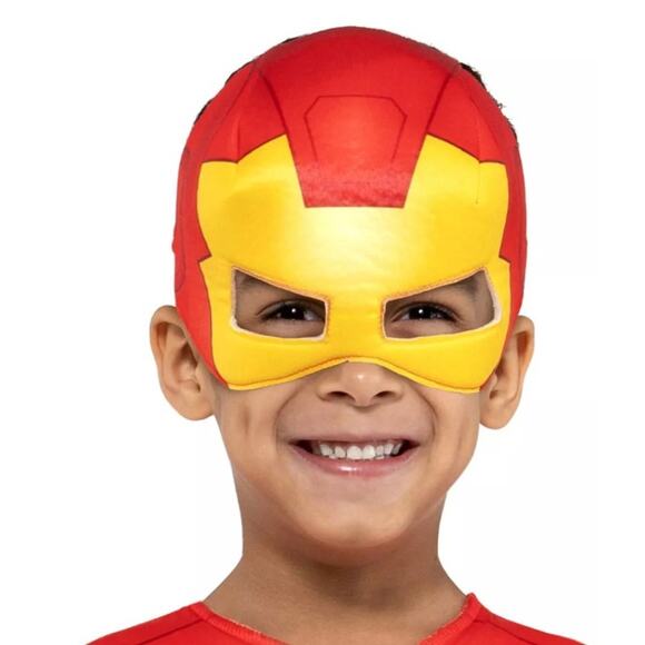 Marvel Toddler Iron Man Halloween Costume Bodysuit Red Size 3T-4T - Picture 3 of 4